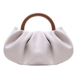 Petit Sac Demi-lune Blanc