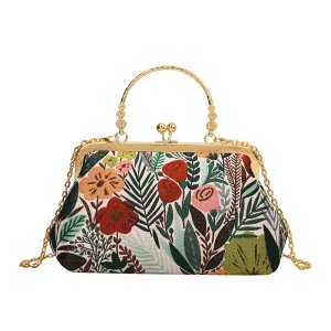 Petit Sac Floral Élégante