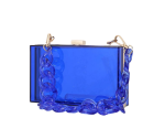 Petit Sac Bleu Transparent