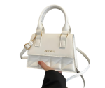 a white purse