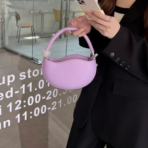 sac à main rose poudré pour femmes élégantes