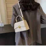 sac à main en velours rose à la mode