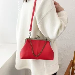 Sac tendance Rouge au style vintage