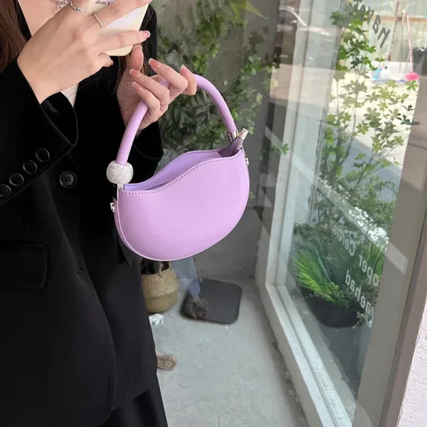 sac à main rose poudré de haute qualité