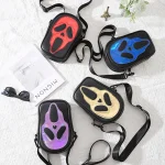 sac à bandoulière fantôme noir et blanc