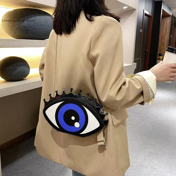 sac à bandoulière œil qui voit tout pour un style audacieux