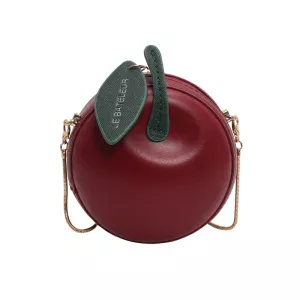 Petit Sac Pomme Rouge