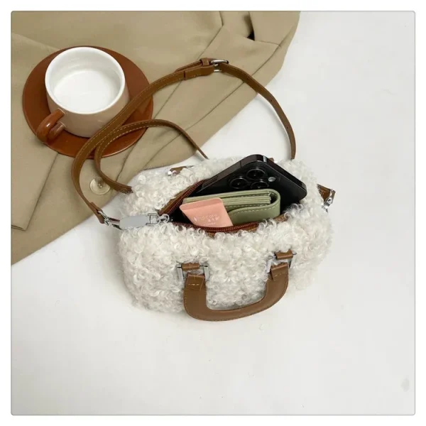 sac à bandoulière écru