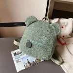 Sac à dos ours brun avec poches