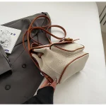 accessoire pratique sac à dos beige