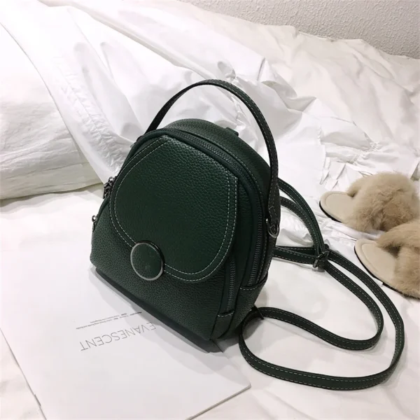 sac à dos pratique en cuir pour femme