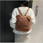 Petit sac à dos en forme d'ours