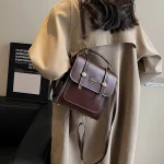 sac à dos noir en cuir pour femmes