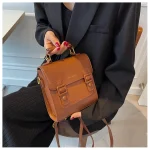 accessoire cuir femme élégance sac à dos