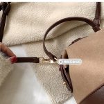 Petit Sac Sable et Cacao élégant