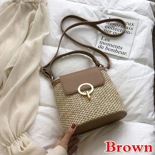 sac d'été en jute seau chic