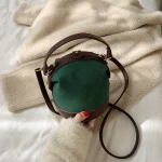 Sac baril tendance Sable et Cacao