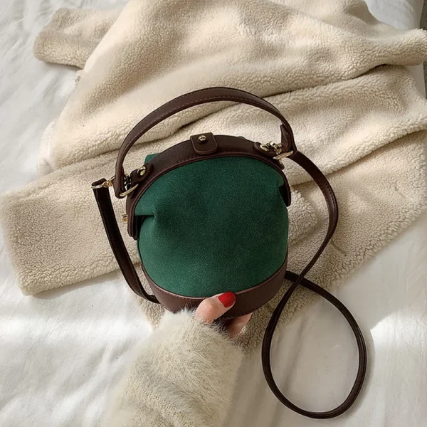 Sac baril tendance Sable et Cacao