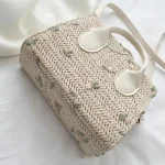 sac en paille féminin