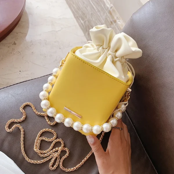 sac carré avec cordon