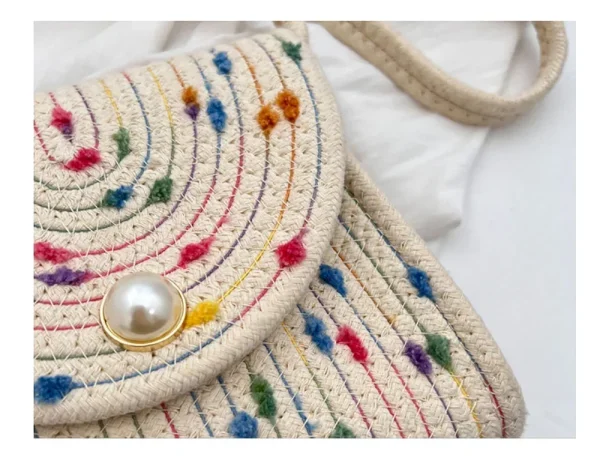 sac chic été bandoulière confetti