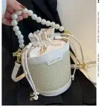 sac en paille bohème