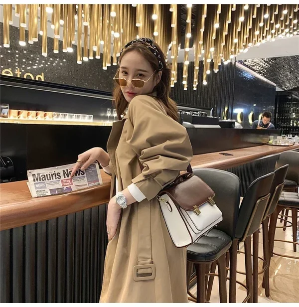 sac à dos compact avec bandoulière tendance