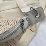 sac banane pratique en paille
