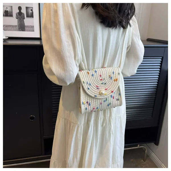 sac multicolore d'été bandoulière confetti