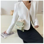 Sac de luxe en forme carrée pour soirées