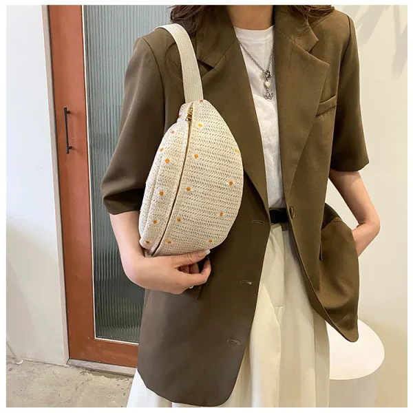 sac banane original motif Marguerite