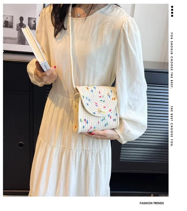 sac de plage été confetti bandoulière