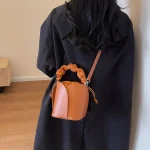 sac à main tulipe en similicuir