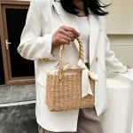 sac fourre-tout en paille
