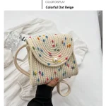 sac tendance été multicolore confetti