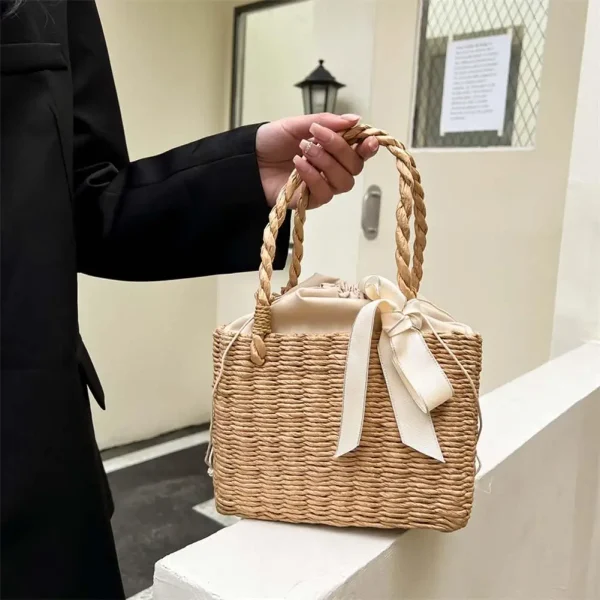 sac tissé en fibres naturelles