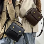 Petit Sac à Dos Carré Rétro