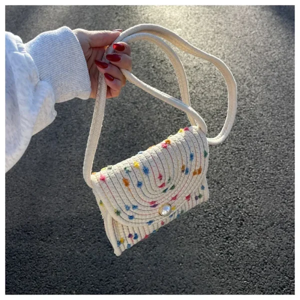 sac à confettis pour l'été bandoulière