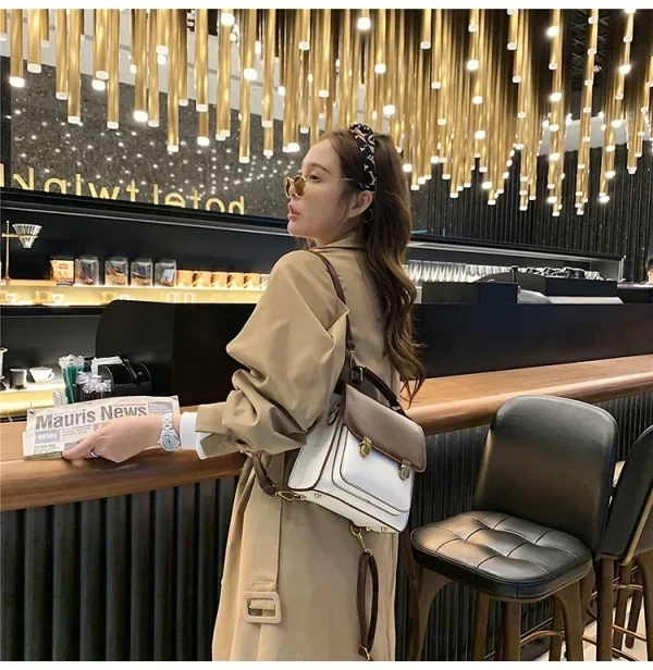 petit sac à dos et bandoulière réglable style tendance