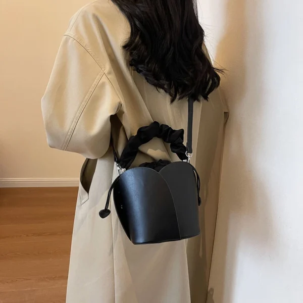 sac seau élégant en similicuir