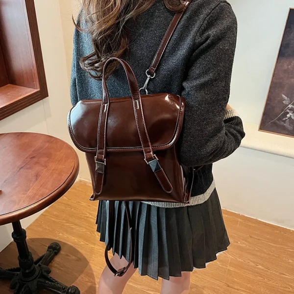 Sac à dos avec style rétro pour femme