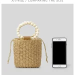 sac en seau unique avec perles