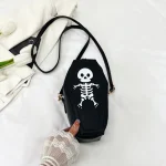 sac décoratif squelette Halloween