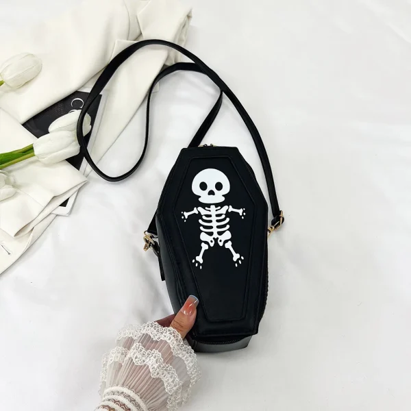 sac décoratif squelette Halloween