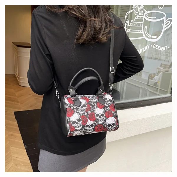 sac festif halloween tête de mort