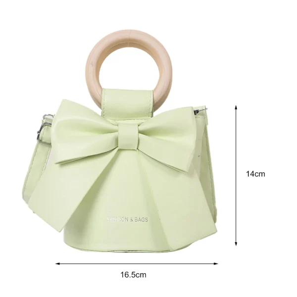 petit sac à main tendance femme nœud papillon