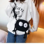 sac petit monstre noir pour trick or treat