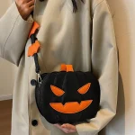 sac de fête Halloween en forme de citrouille