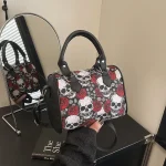 petit sac halloween tête de mort