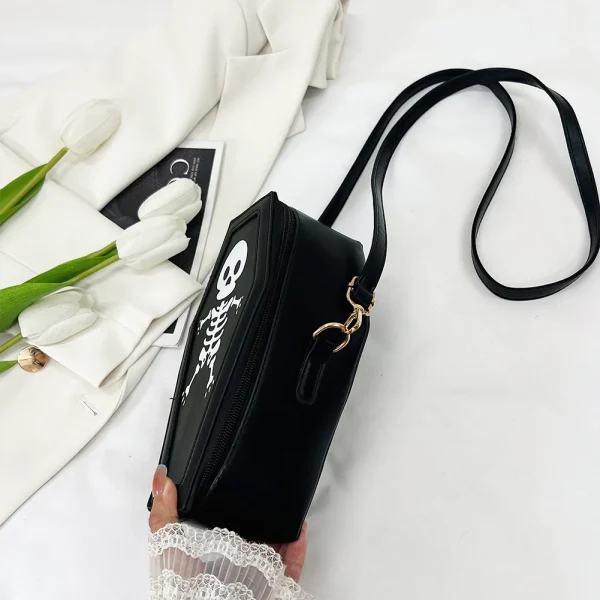 sac Halloween coloré squelette